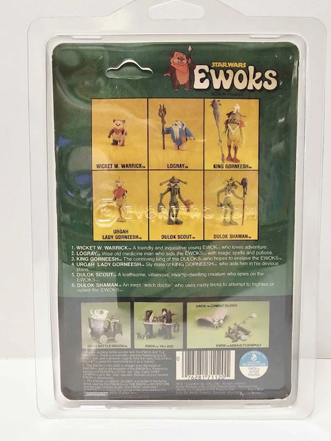 1985 Star Wars Vintage Ewoks Dulok Shaman - Image 2