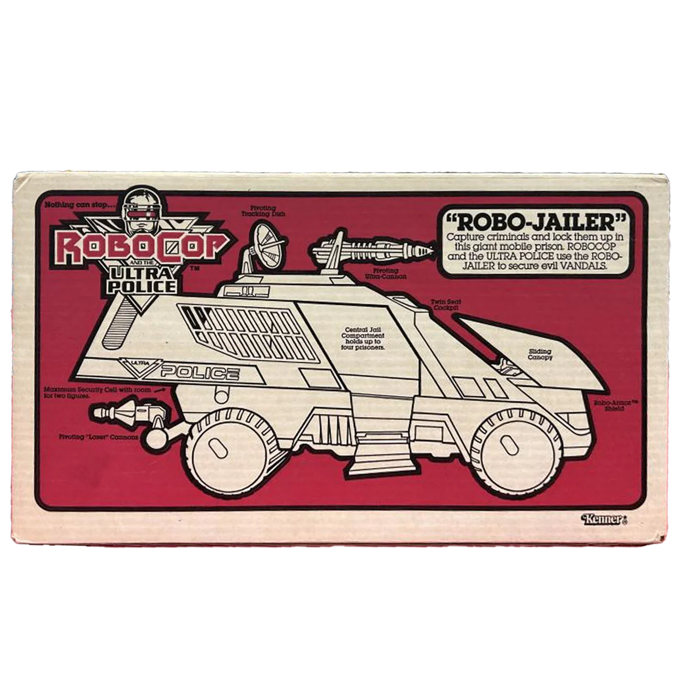 1988 Kenner Robo-Cop Ultra Police: Robo-Jailer - Image 3
