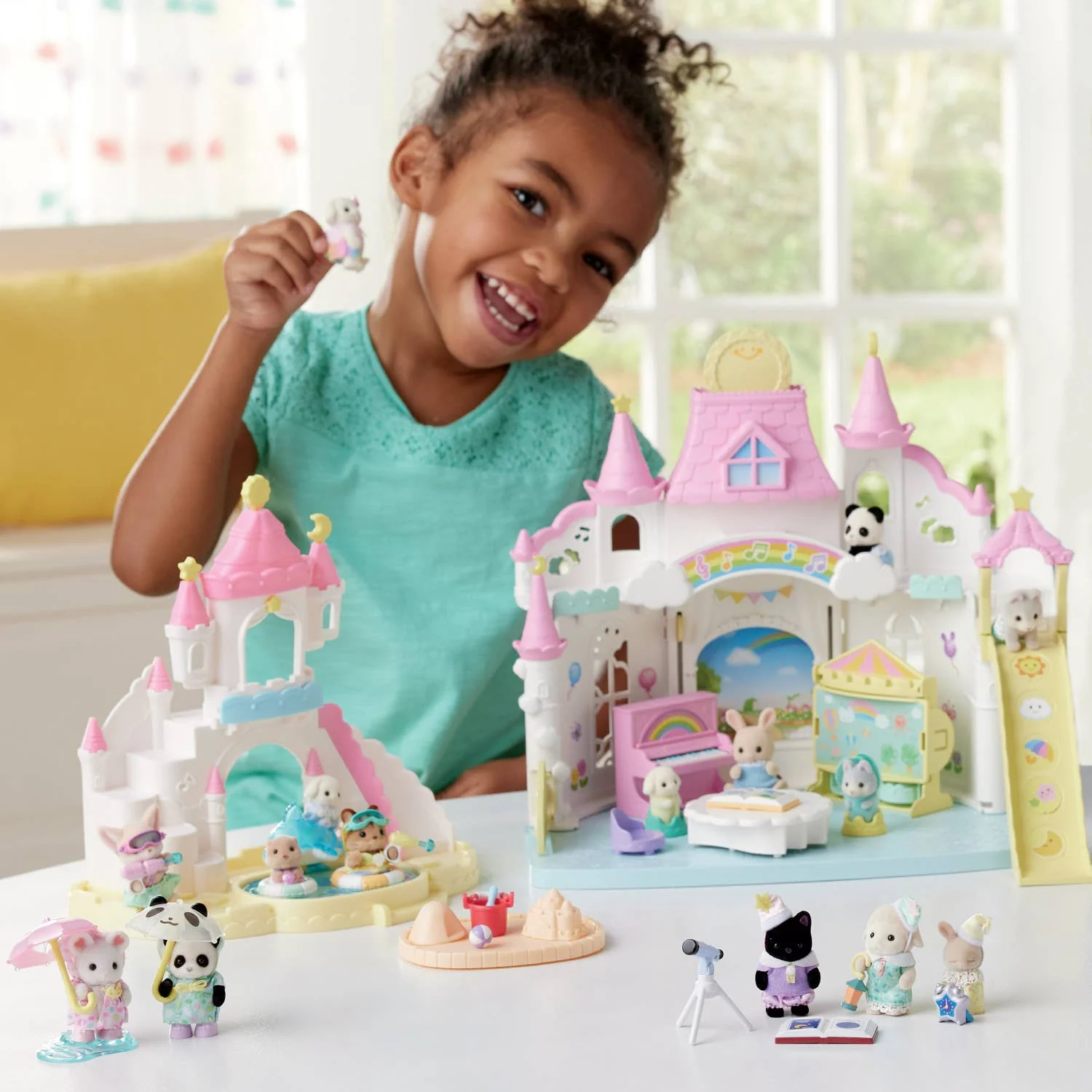 Accessory Set & 3 Figures, Nursery Friends - Pool Fun Trio - Image 4