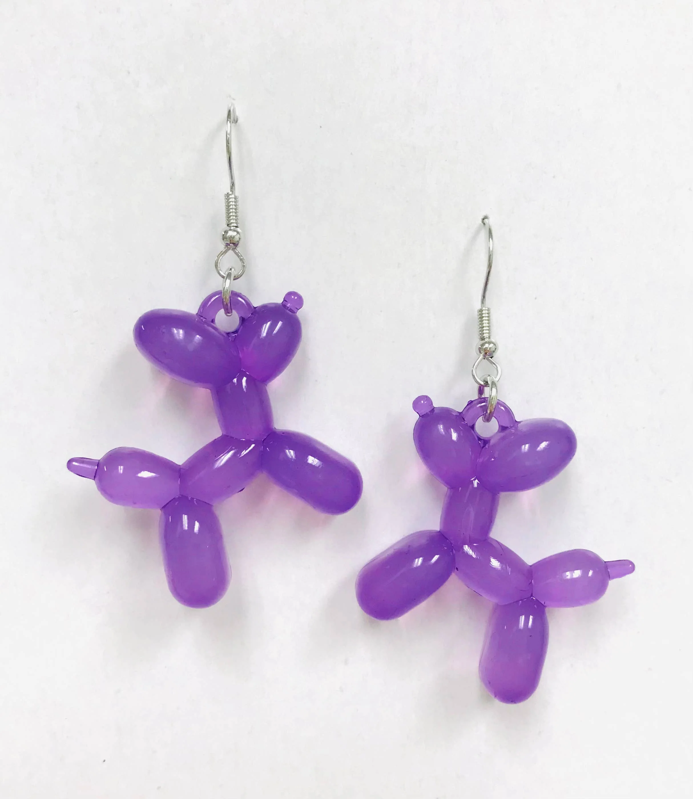 Acrylic Balloon Dog Earrings MULTI COLOR LISTING - Image 4