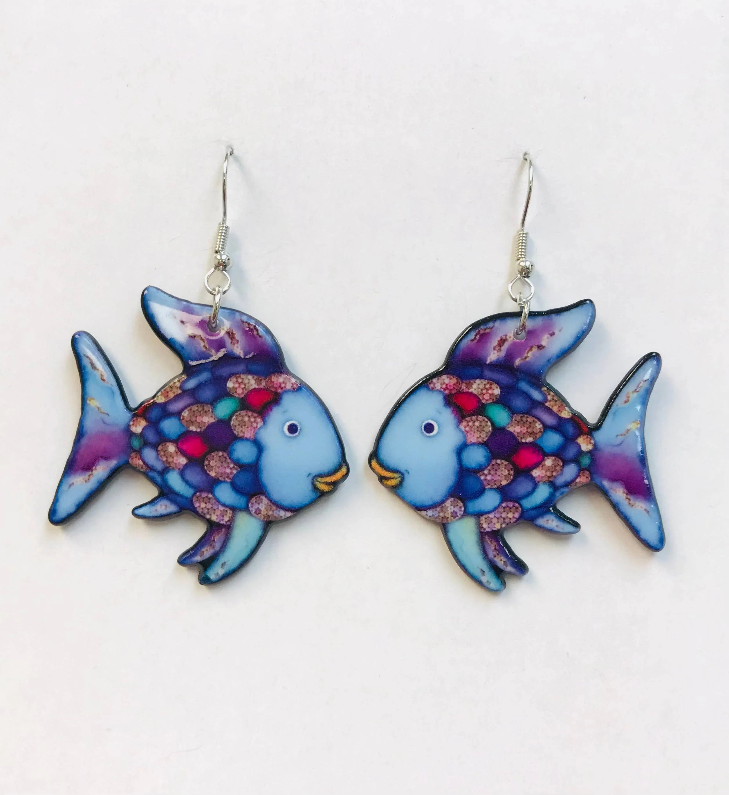Rainbow Fish Earrings - Image 2