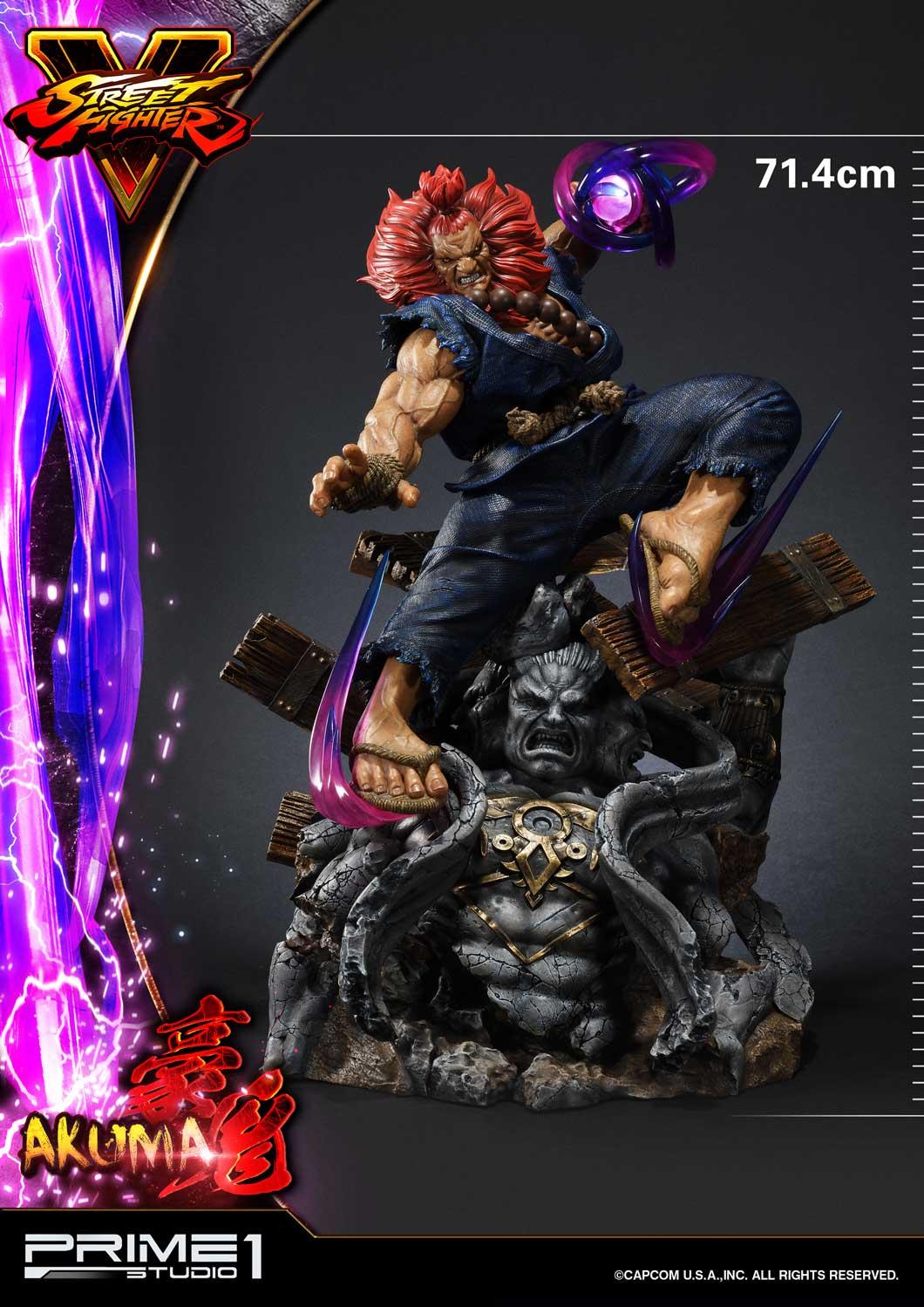 PRE-ORDER Akuma Street Fighter V Statue - Image 11