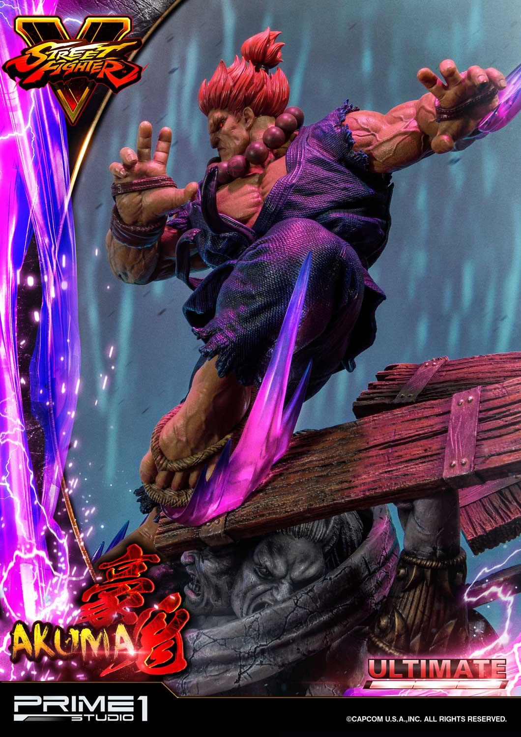 PRE-ORDER Akuma Street Fighter V Statue - Image 14