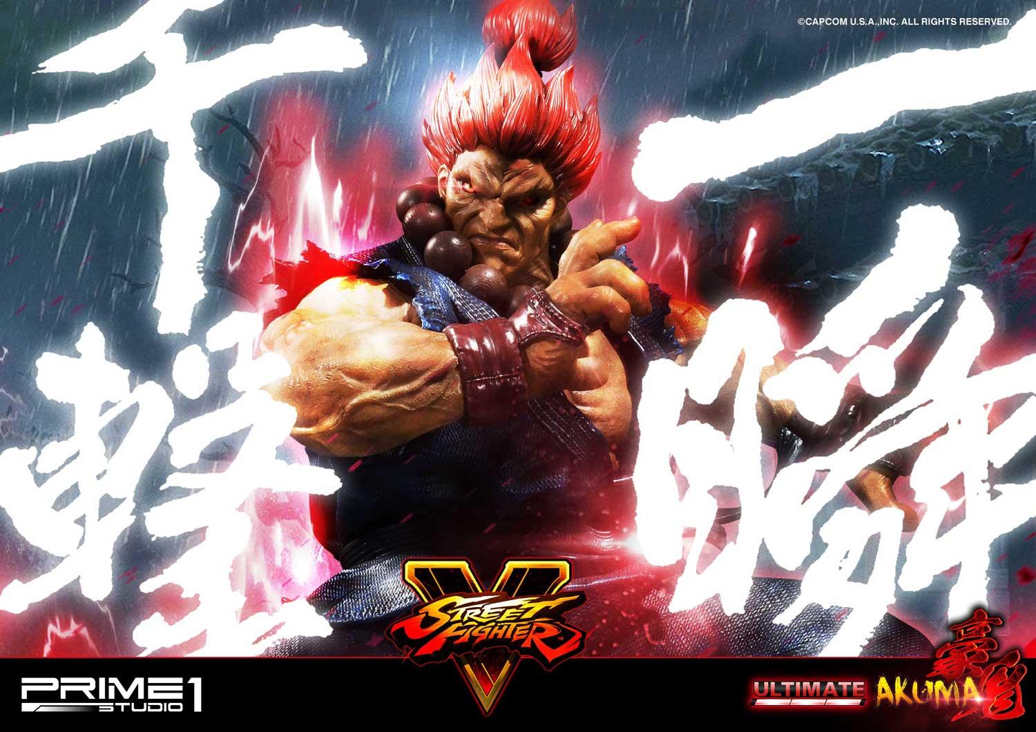 PRE-ORDER Akuma Street Fighter V Statue - Image 17