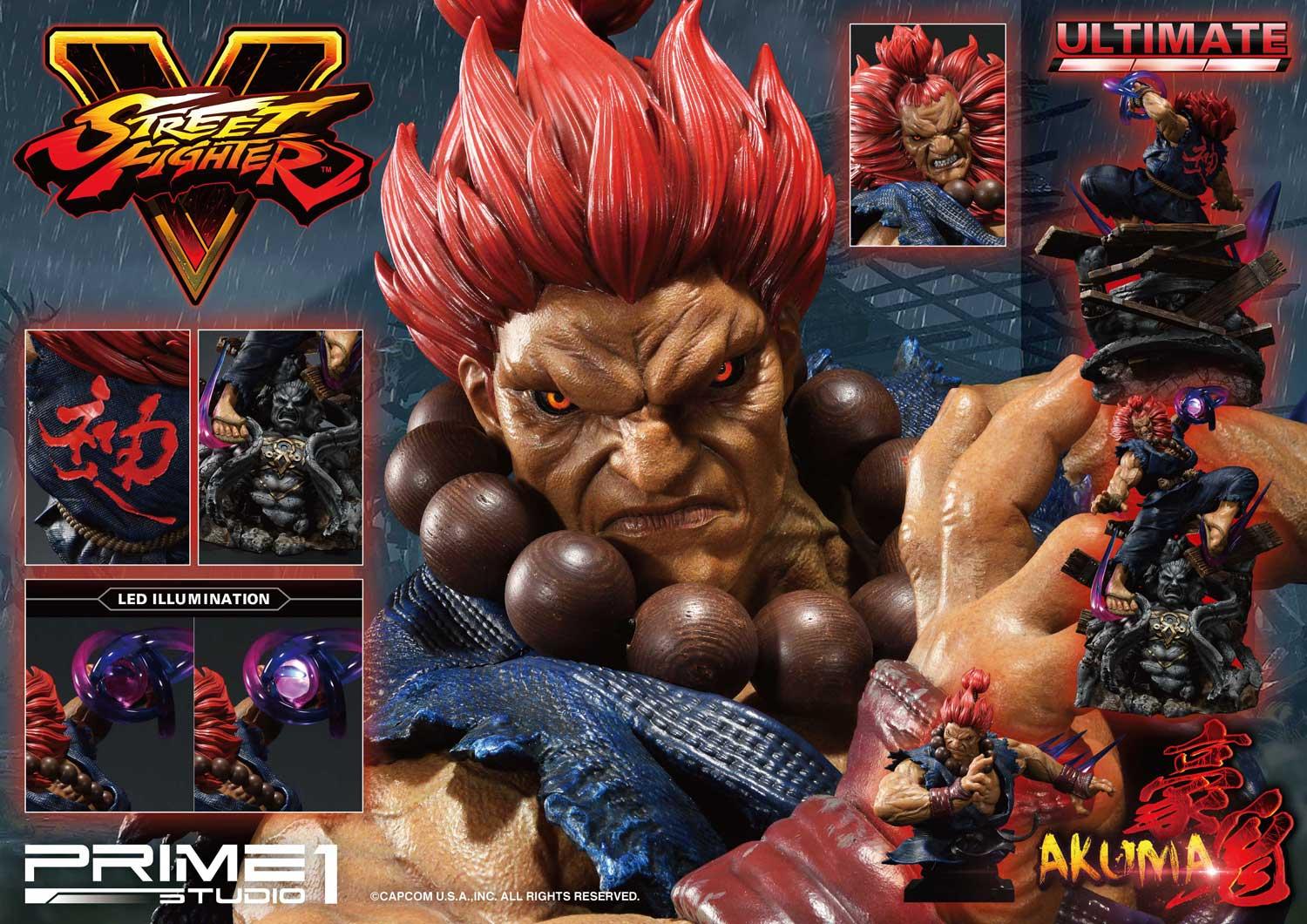 PRE-ORDER Akuma Street Fighter V Statue - Image 9