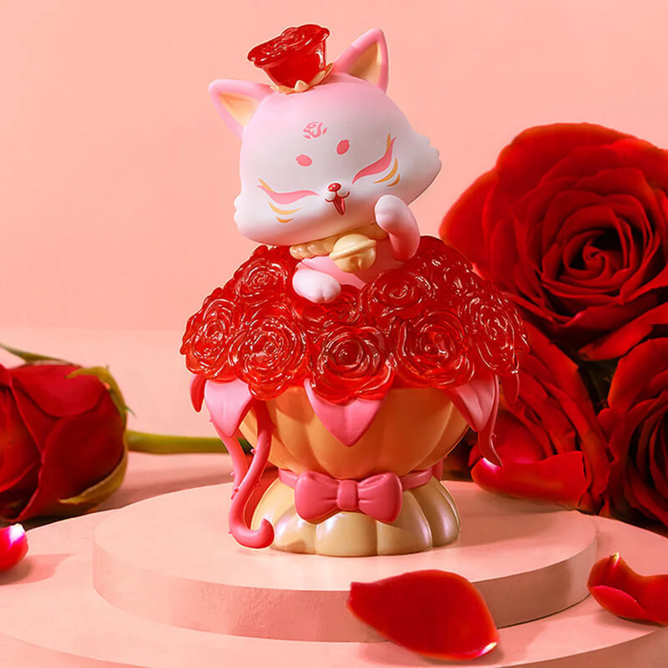 Ancient Nine Tail Fox Rose Fairy Series Blind Box - Image 2