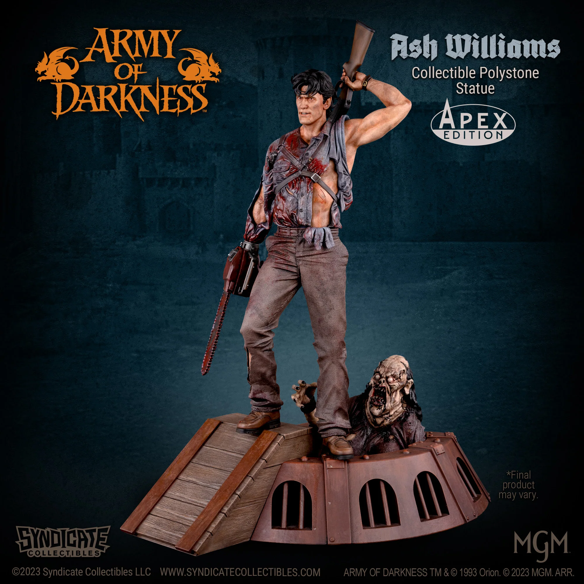 ASH STATUE APEX: 1:10 ARMY DARKNESS EVIL DEAD - Image 4
