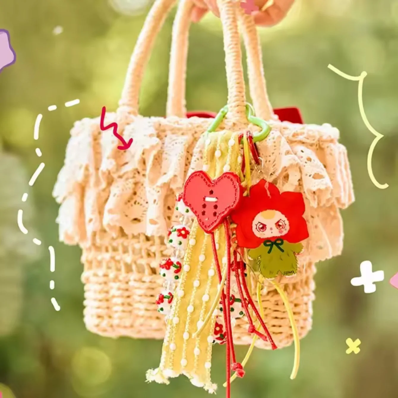 Baby Three Keychain Kawaii Doll Figure Mystery Box Collection Gifts - Image 3