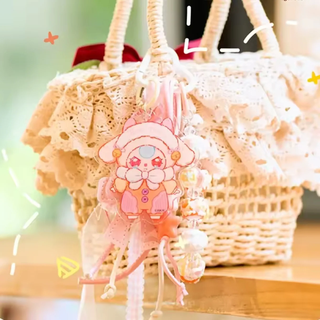 Baby Three Keychain Kawaii Doll Figure Mystery Box Collection Gifts - Image 4