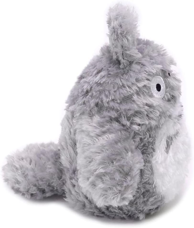 Bandai - My Neighbor Totoro - 5.5" Fluffy Big Totoro - Grey, Studio Ghibli Plush - Image 2