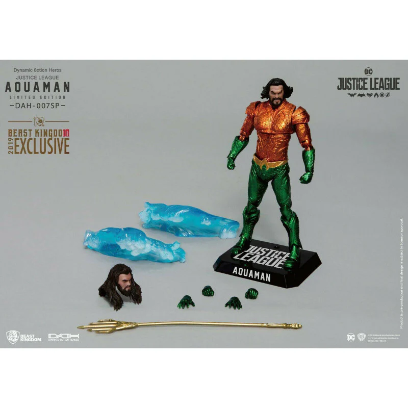 Beast Kingdom Dah-007sp Justice League Aquaman 2019 - Image 2