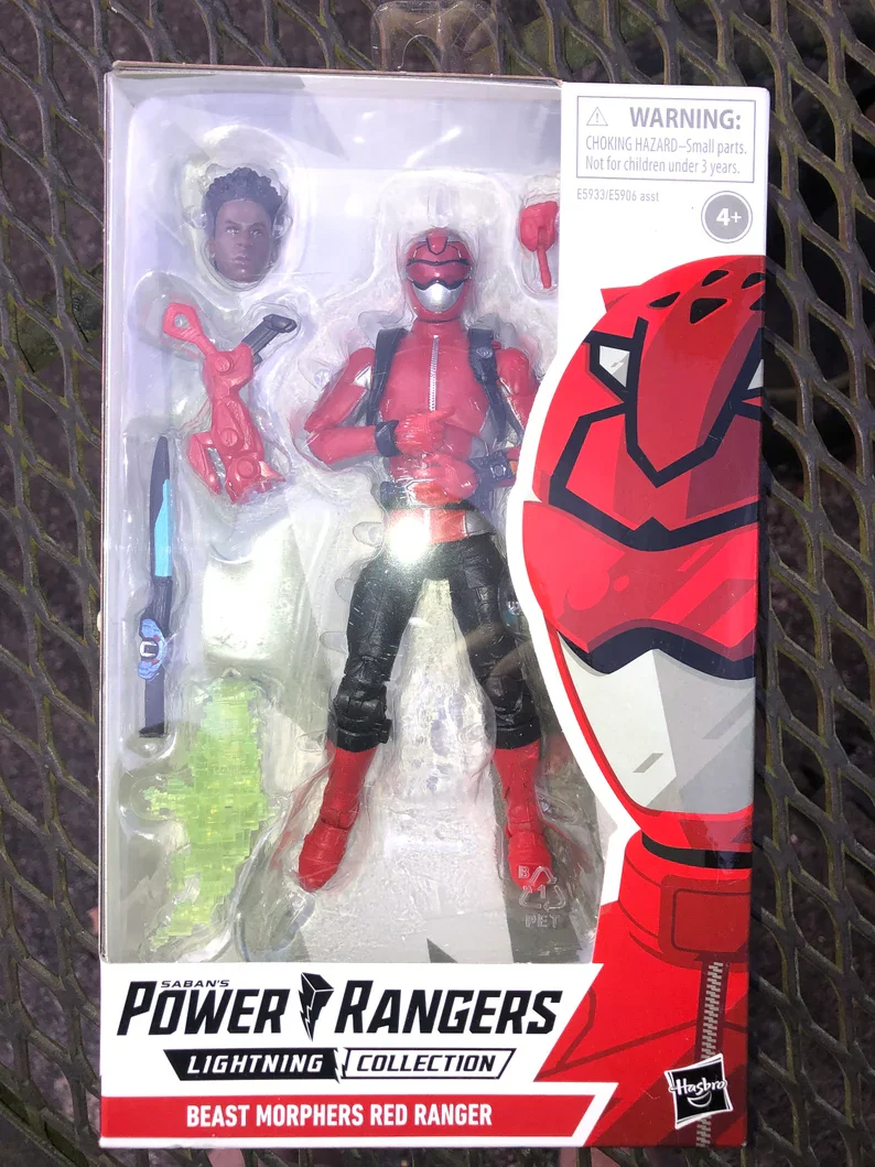 Beast Morphers Red Ranger Power Rangers Lightning Collection 2019 Hasbro - Image 2