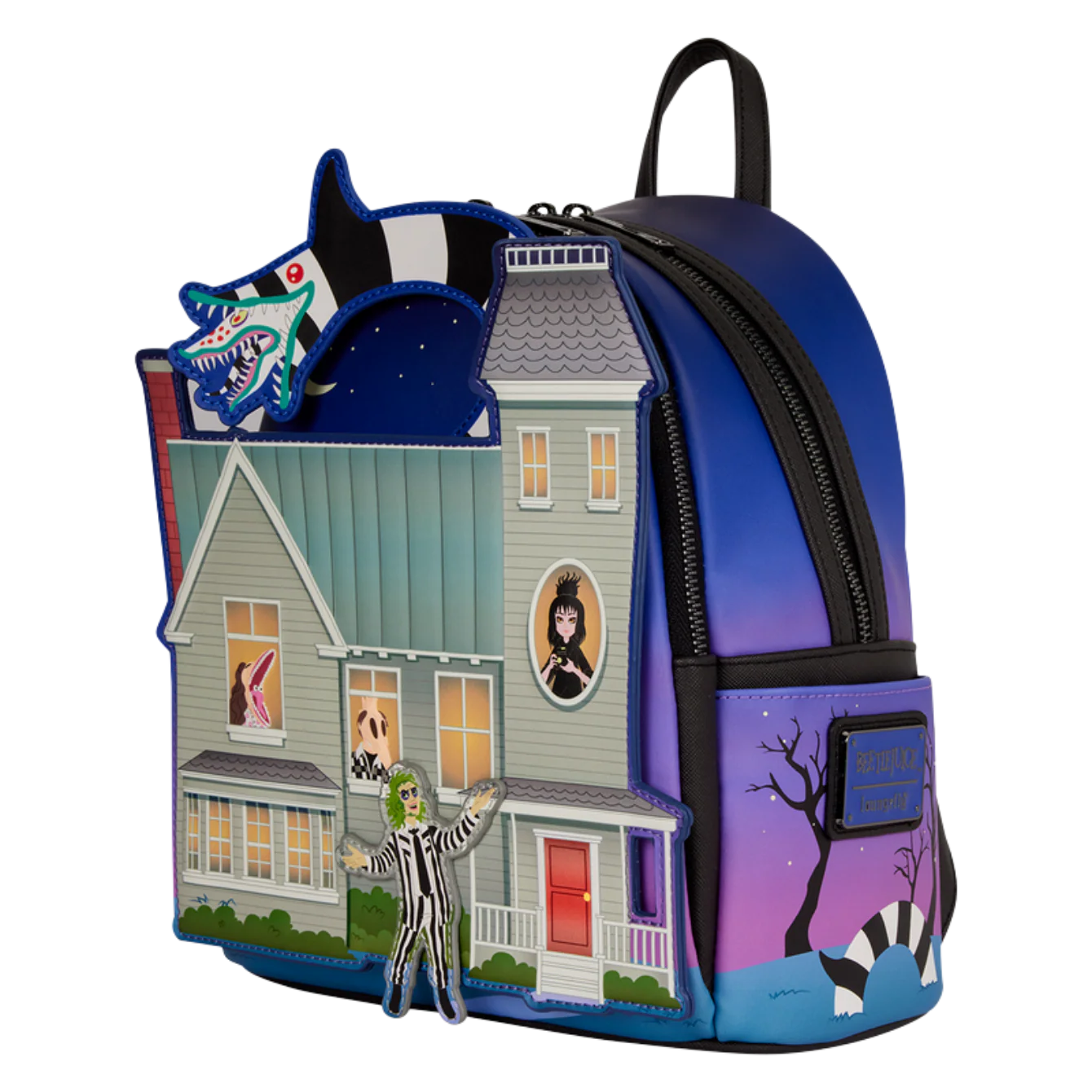 Beetlejuice Deetz House Glow Mini Backpack - Image 2