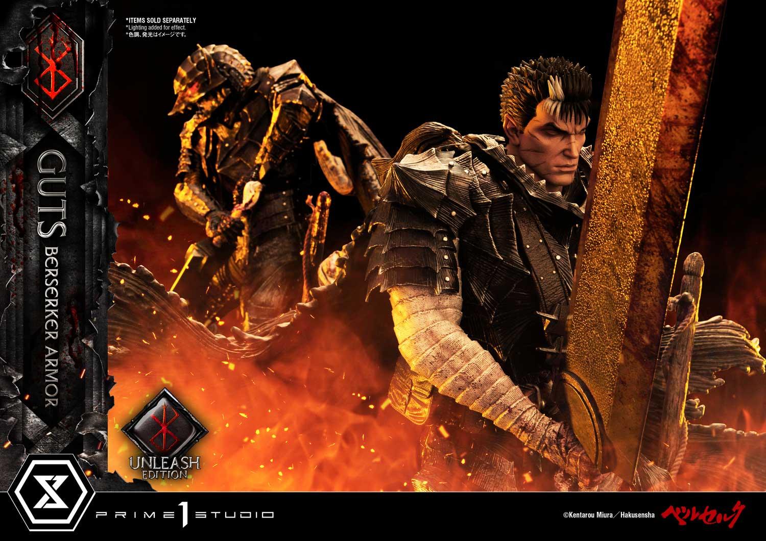 Berserk  Guts, Berserker Armor Unleash Edition Deluxe Version Statue - Image 16