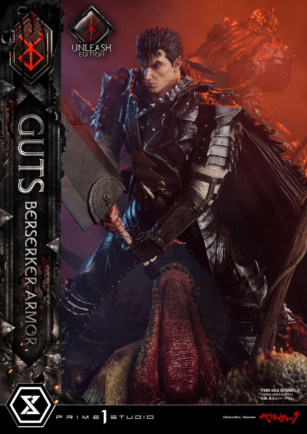 Berserk  Guts, Berserker Armor Unleash Edition Deluxe Version Statue - Image 20
