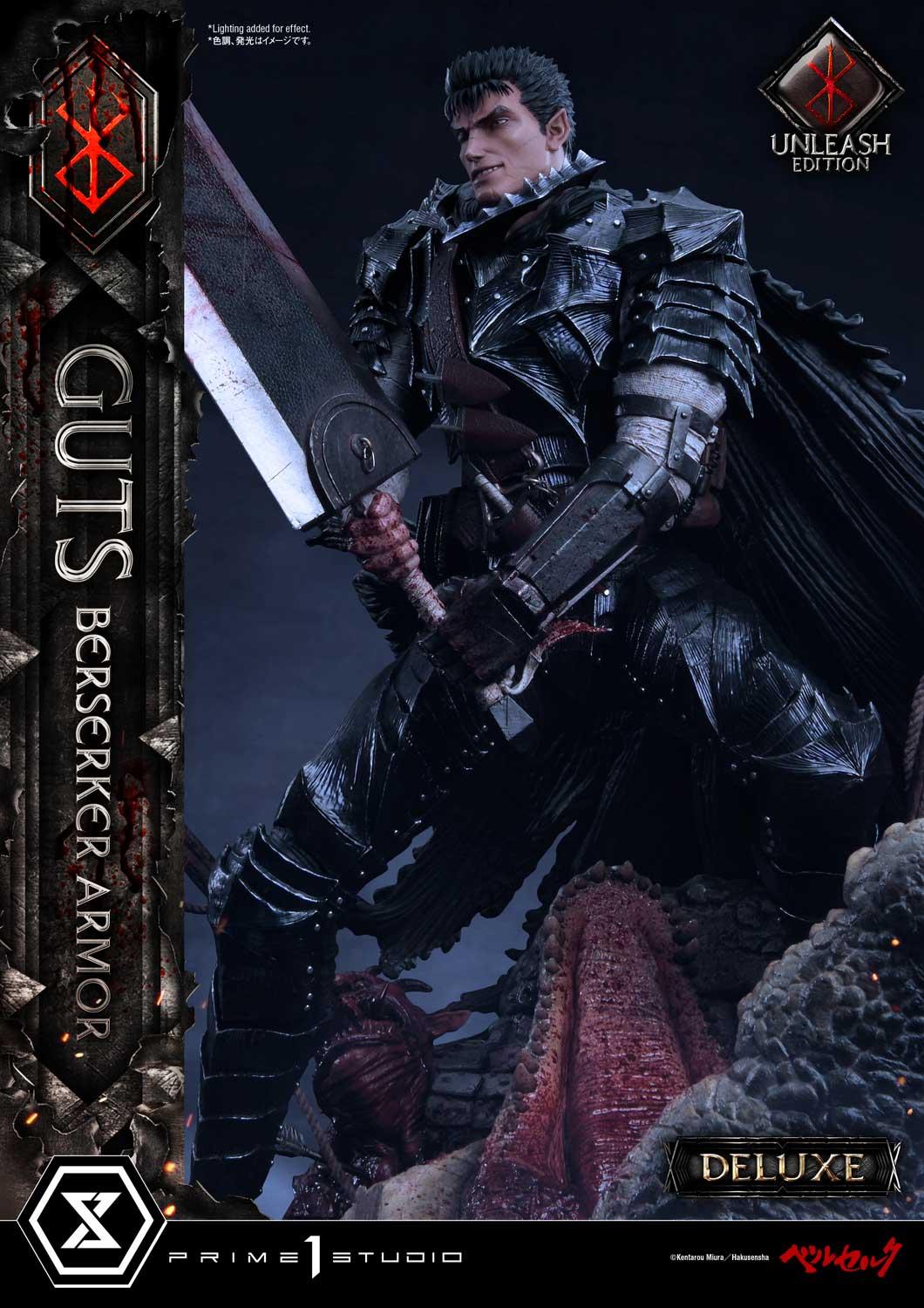 Berserk  Guts, Berserker Armor Unleash Edition Deluxe Version Statue - Image 21