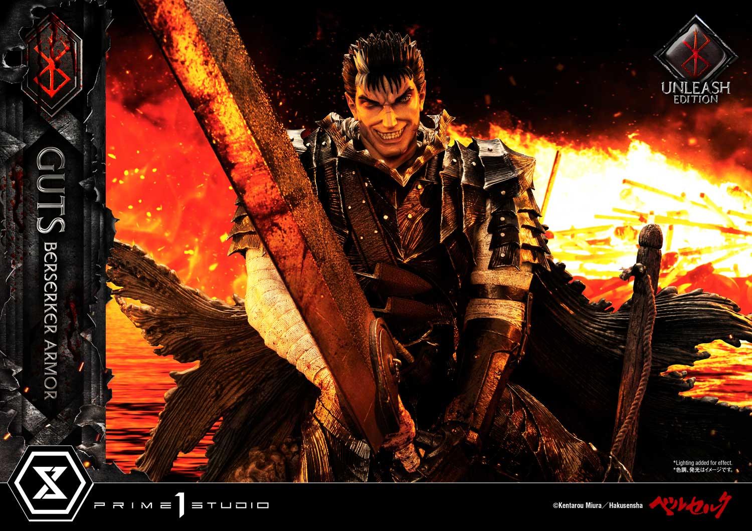 Berserk  Guts, Berserker Armor Unleash Edition Deluxe Version Statue - Image 23