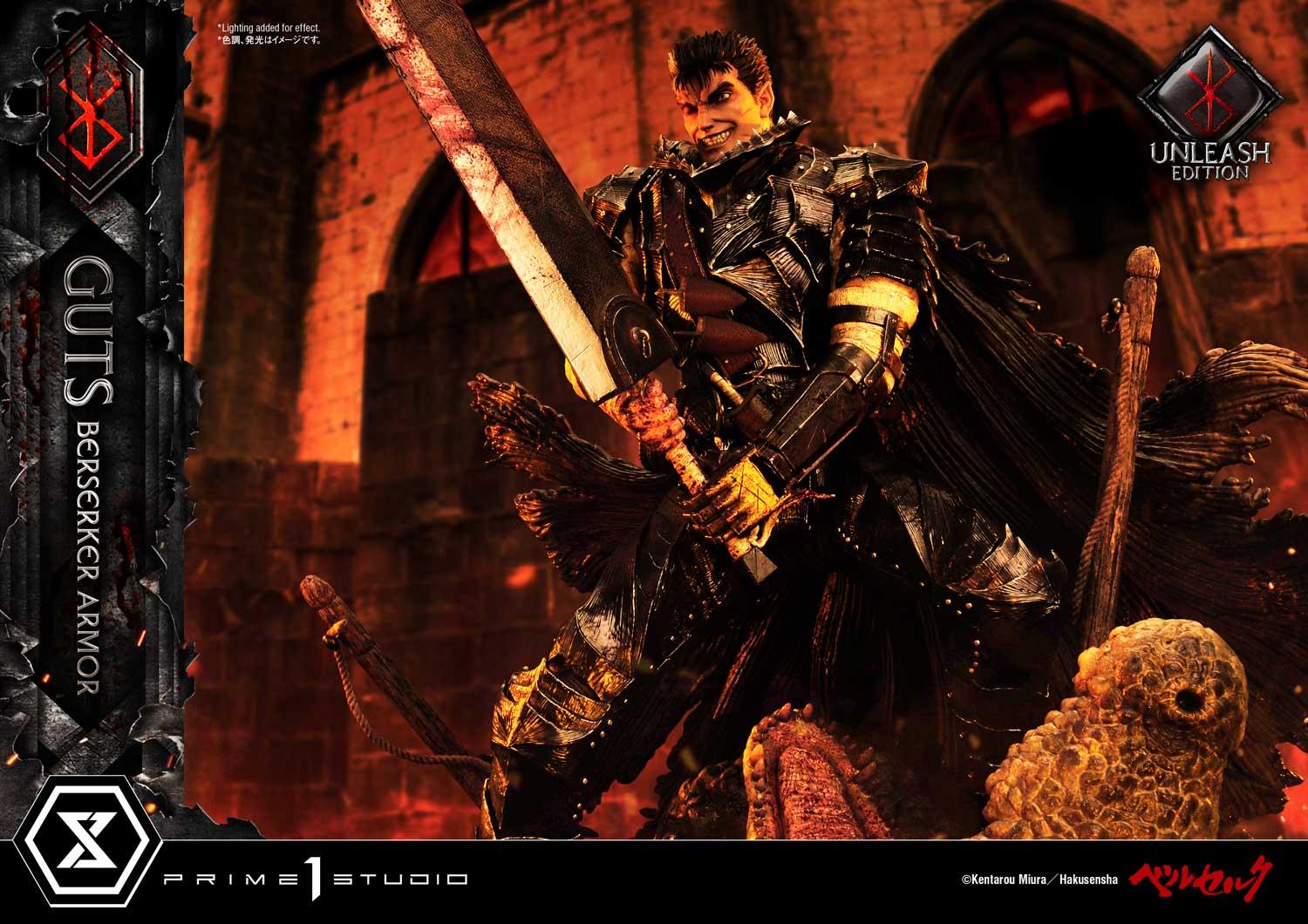Berserk  Guts, Berserker Armor Unleash Edition Deluxe Version Statue - Image 24