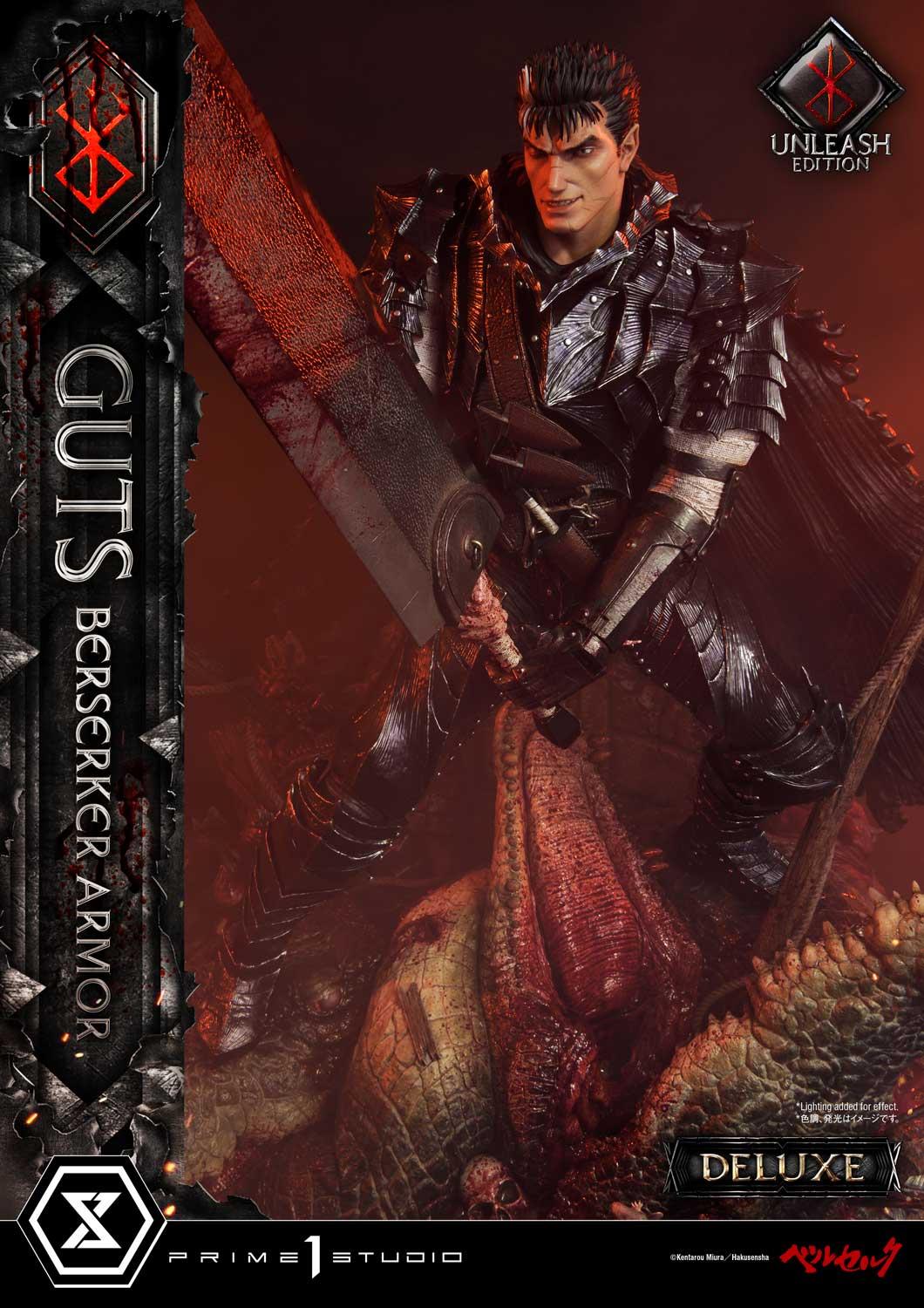 Berserk  Guts, Berserker Armor Unleash Edition Deluxe Version Statue - Image 25