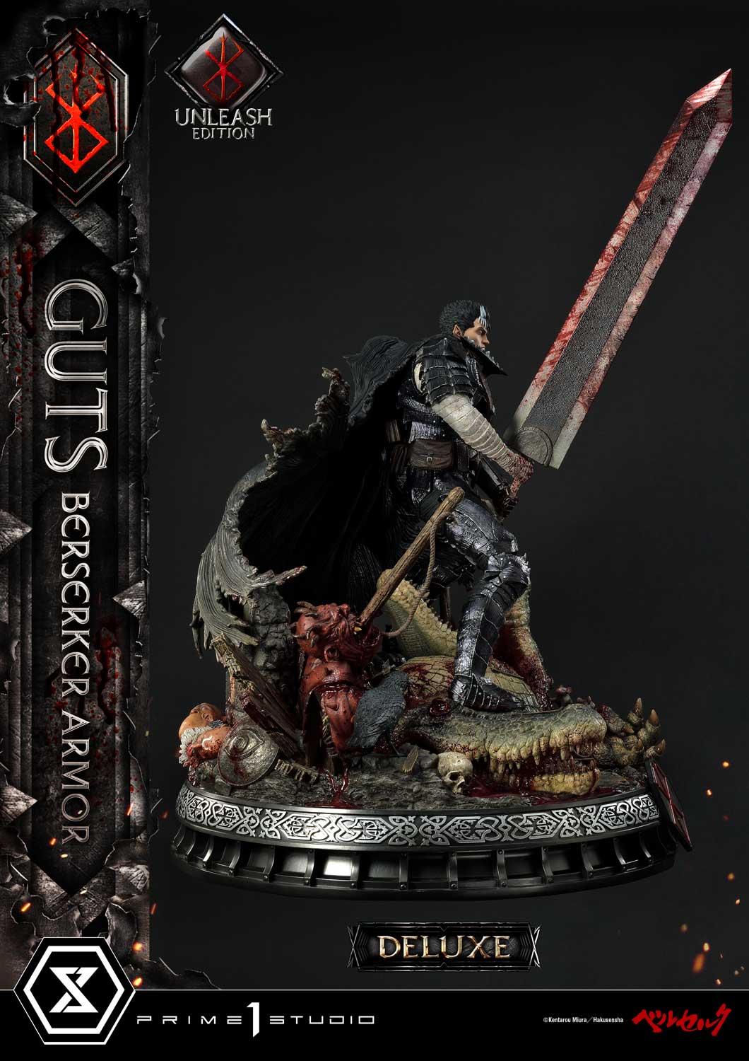 Berserk  Guts, Berserker Armor Unleash Edition Deluxe Version Statue - Image 5