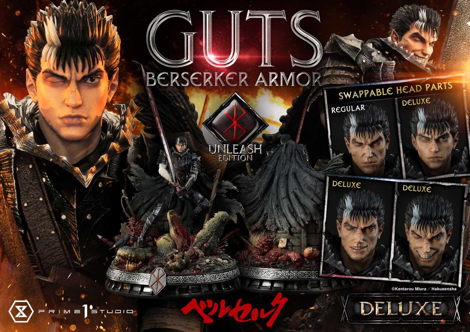Berserk  Guts, Berserker Armor Unleash Edition Deluxe Version Statue - Image 7