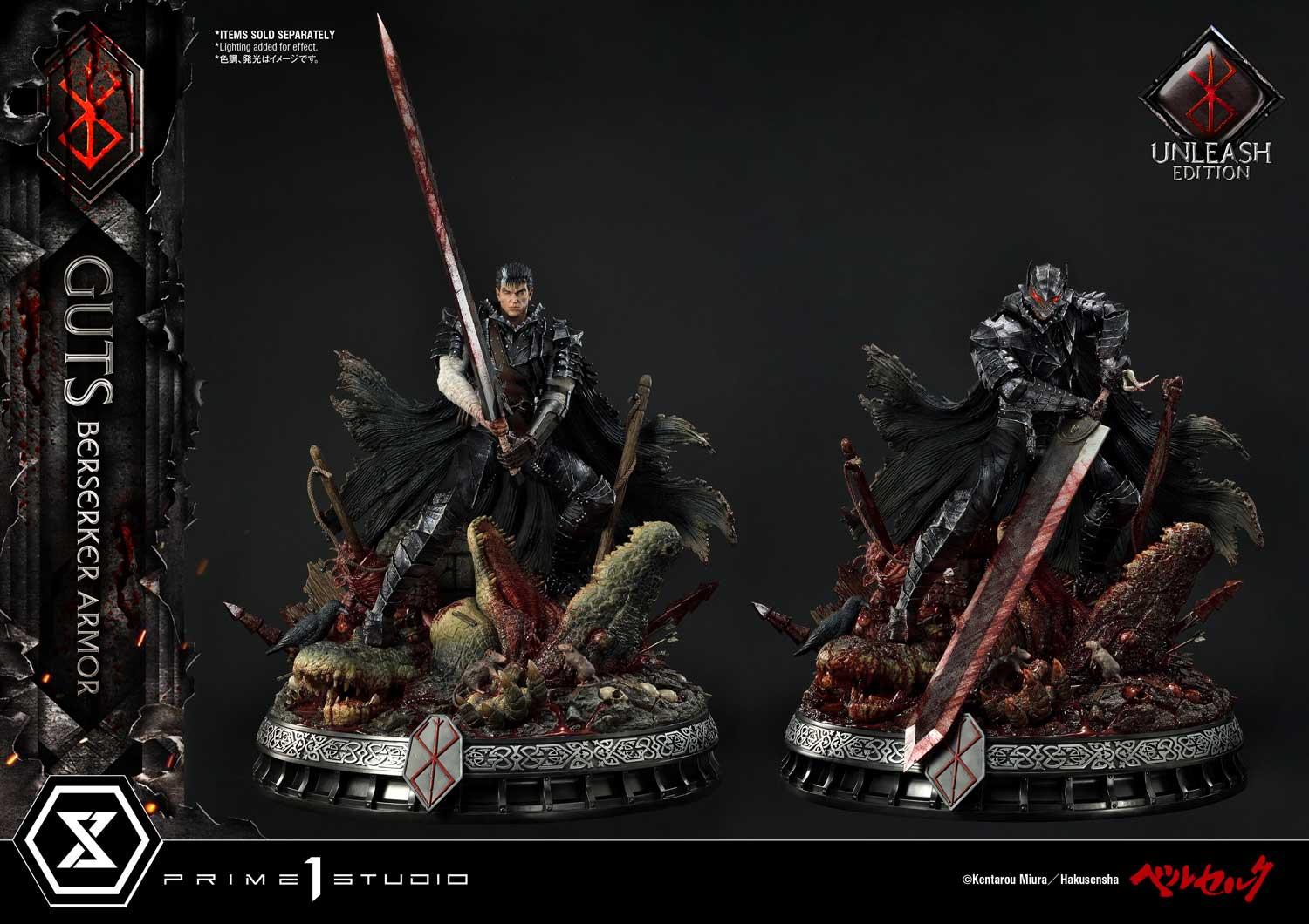 Berserk  Guts, Berserker Armor Unleash Edition Deluxe Version Statue - Image 8