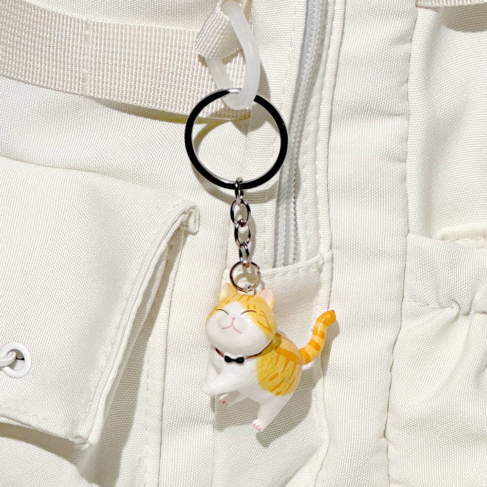 Best Friend Cat Figure Collectable Keyring Random Box - Image 3