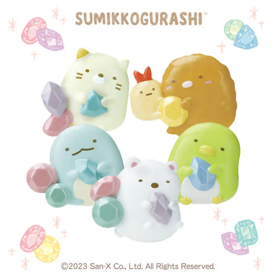 Bikkura Tamago Sumikko Gurashi Plump Friendly Ring (Random 1P) - Image 10
