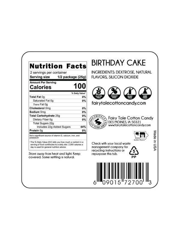 Birthday Cake Cotton Candy - Image 3
