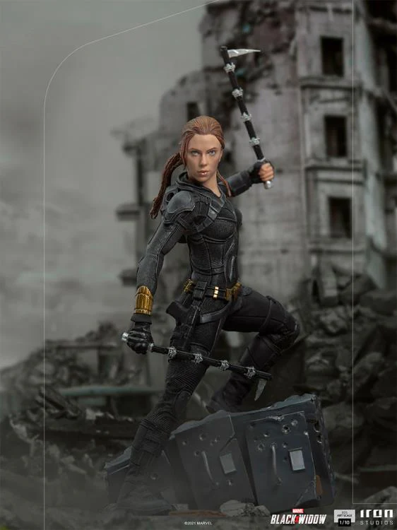 Black Widow Battle Diorama Series Natasha Romanoff 1/10 Art Scale Limited Edition Statue - Image 2