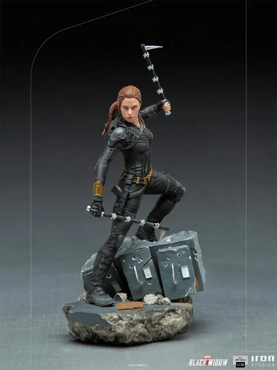 Black Widow Battle Diorama Series Natasha Romanoff 1/10 Art Scale Limited Edition Statue - Image 3