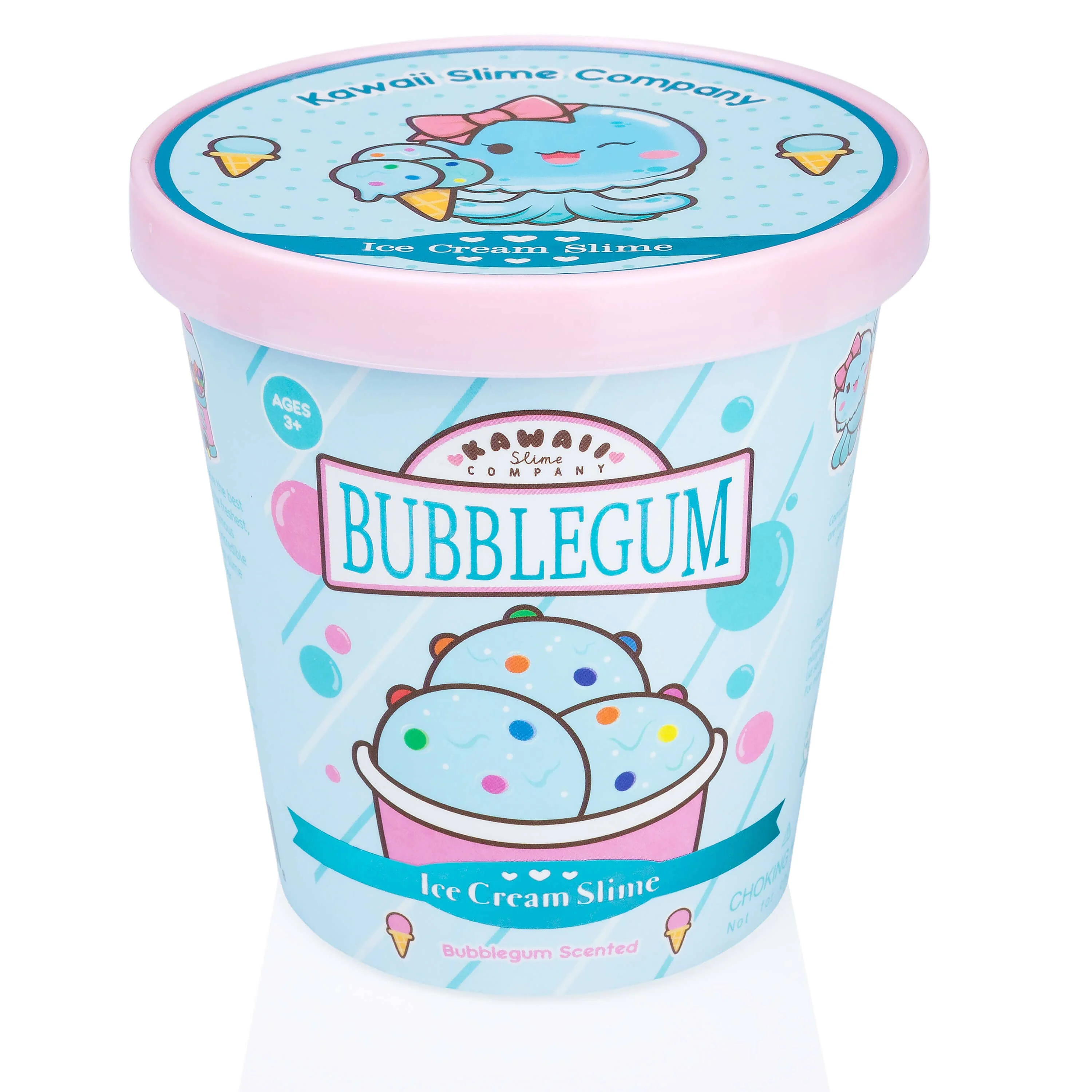 Bubblegum Scented Ice Cream Pint Slime - Image 8