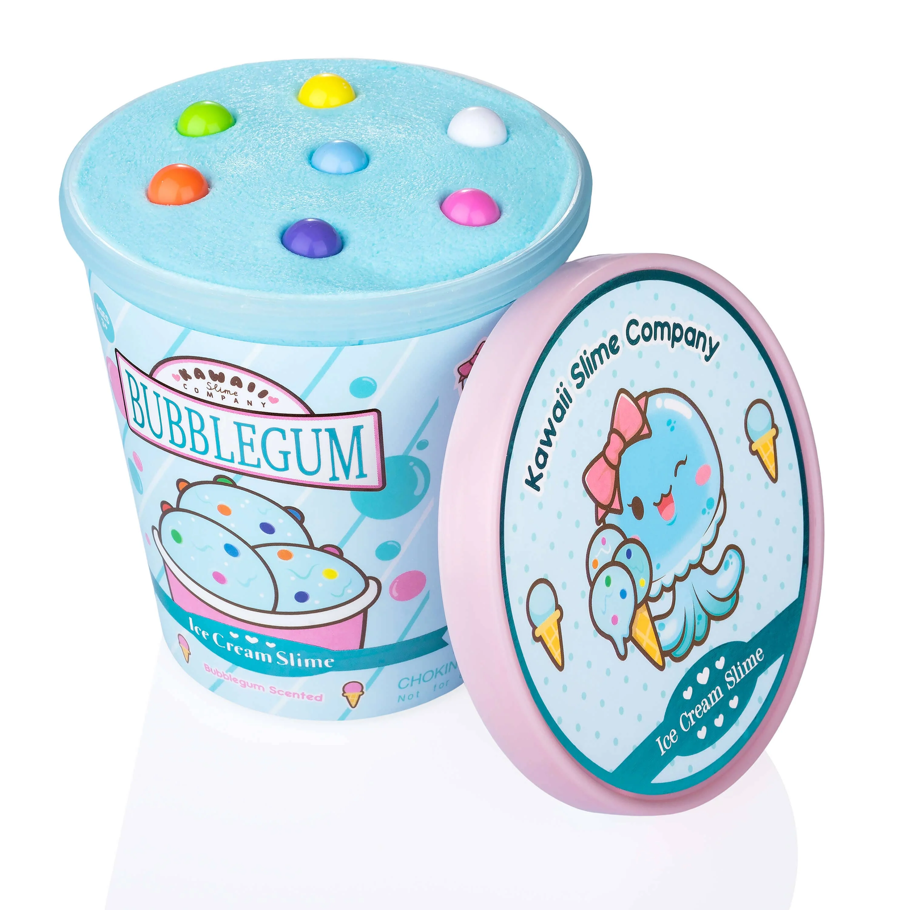 Bubblegum Scented Ice Cream Pint Slime - Image 9