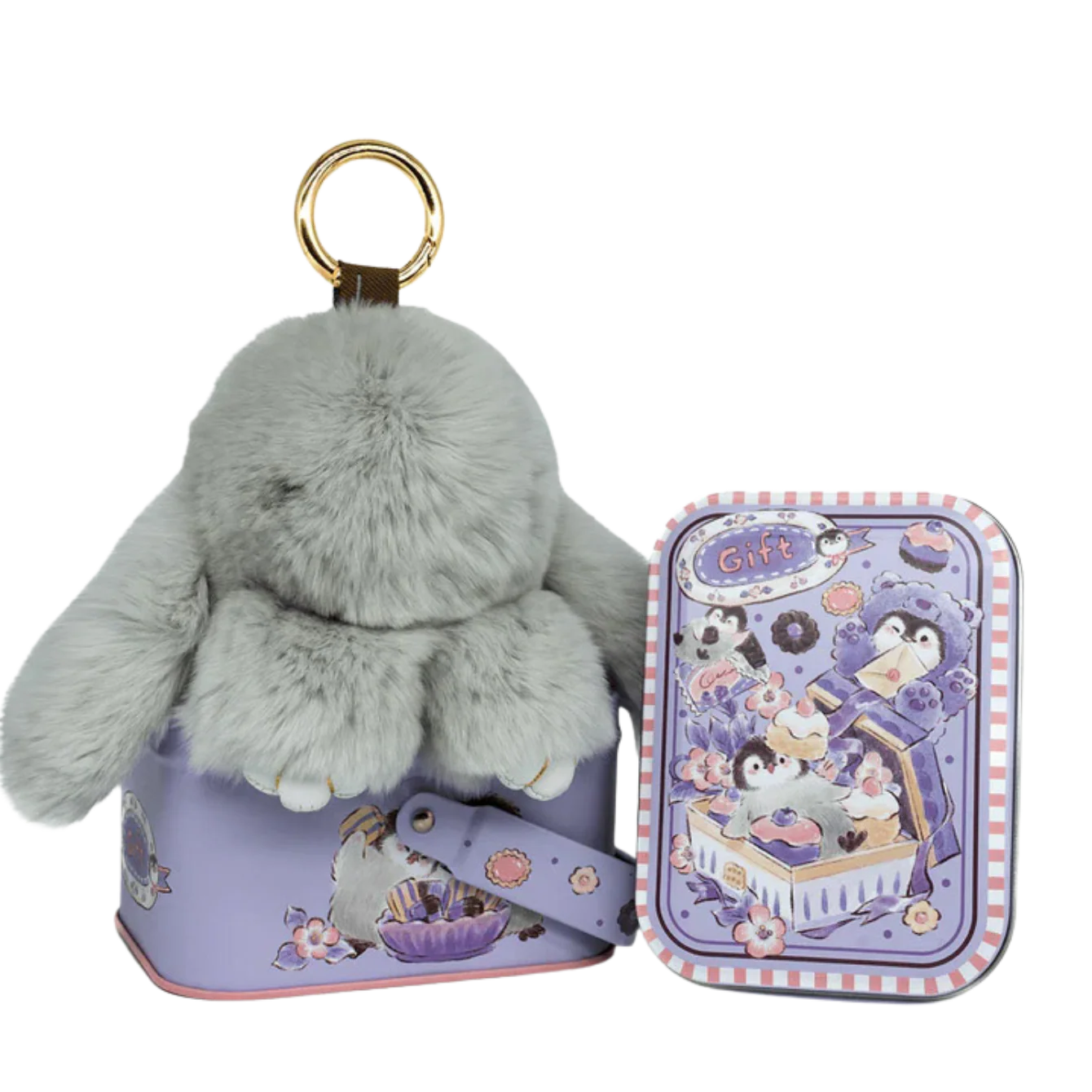 BunCuddles Cute Bunny Keychains - Image 2