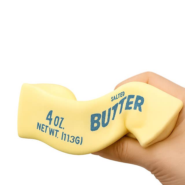 Butter Stress Ball – Soft & Slow-Rebound Squishy Toy - Image 3