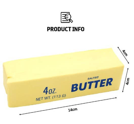 Butter Stress Ball – Soft & Slow-Rebound Squishy Toy - Image 6