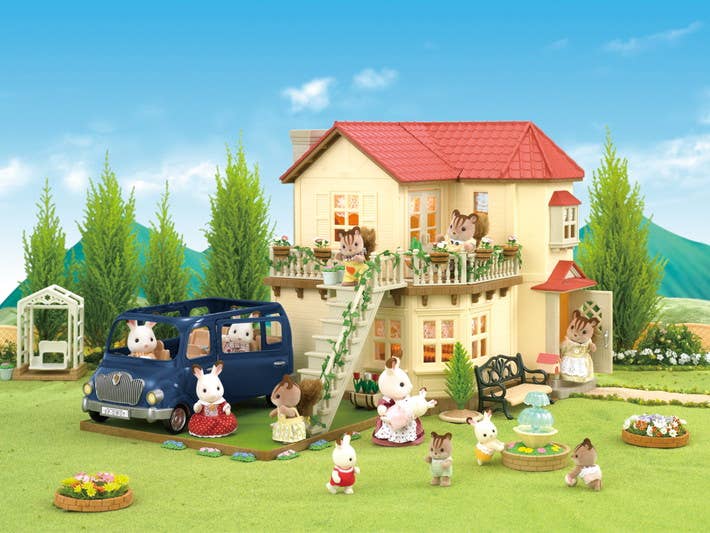 Calico Critters Family Seven Seater Toy Vehicle for Dolls - Image 5