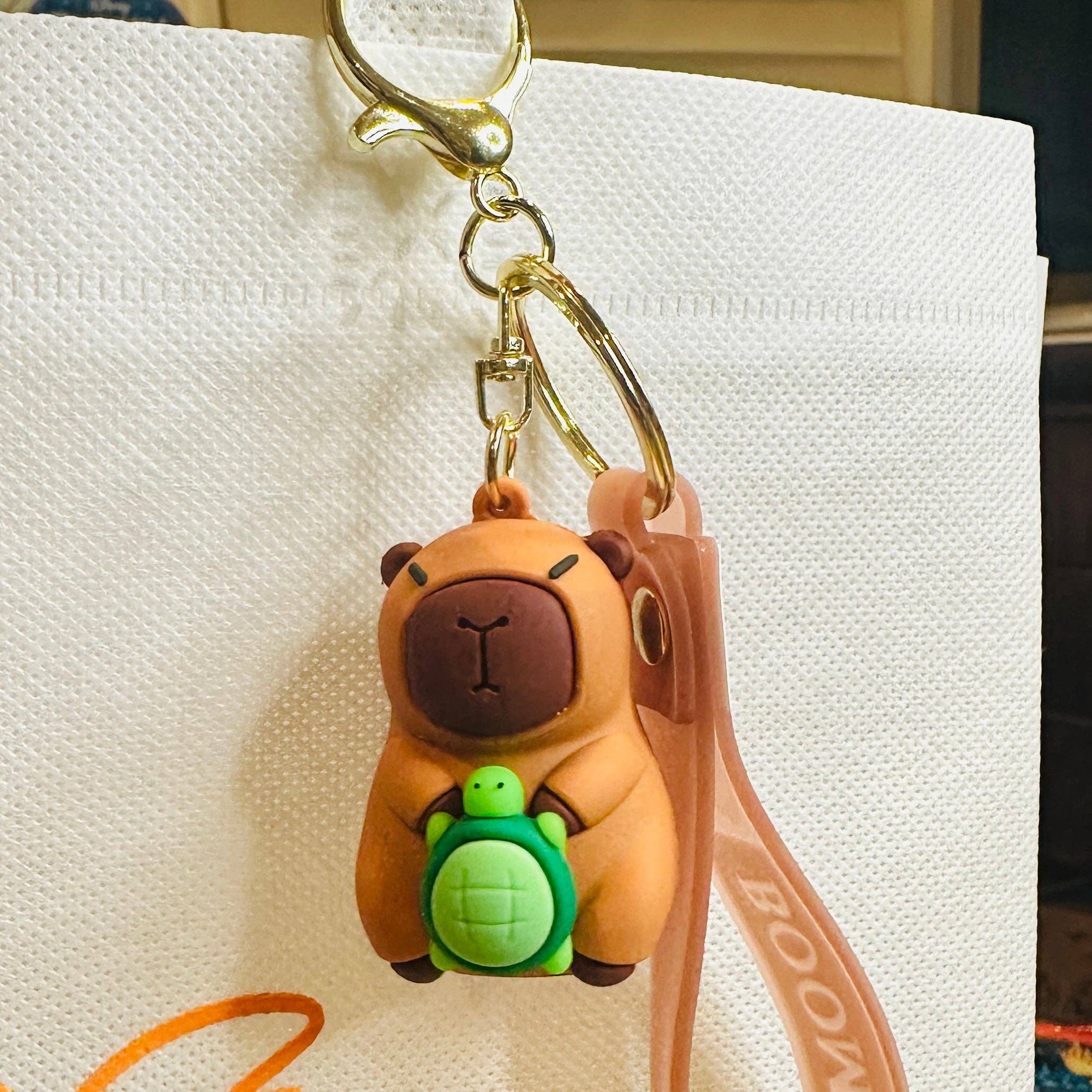 Capybara Figurine Keychain - Image 9
