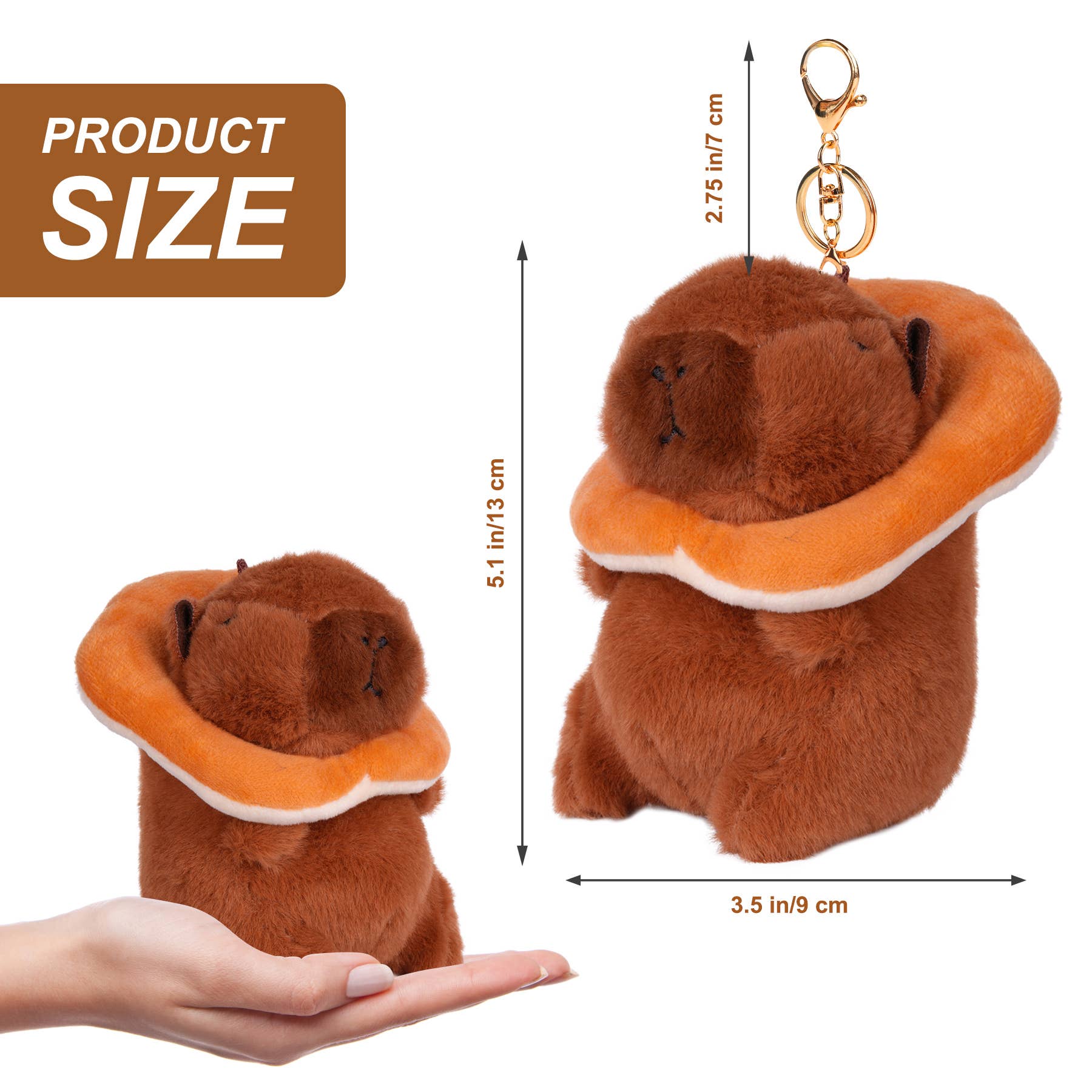 Capybara Plush Keychain - Image 18