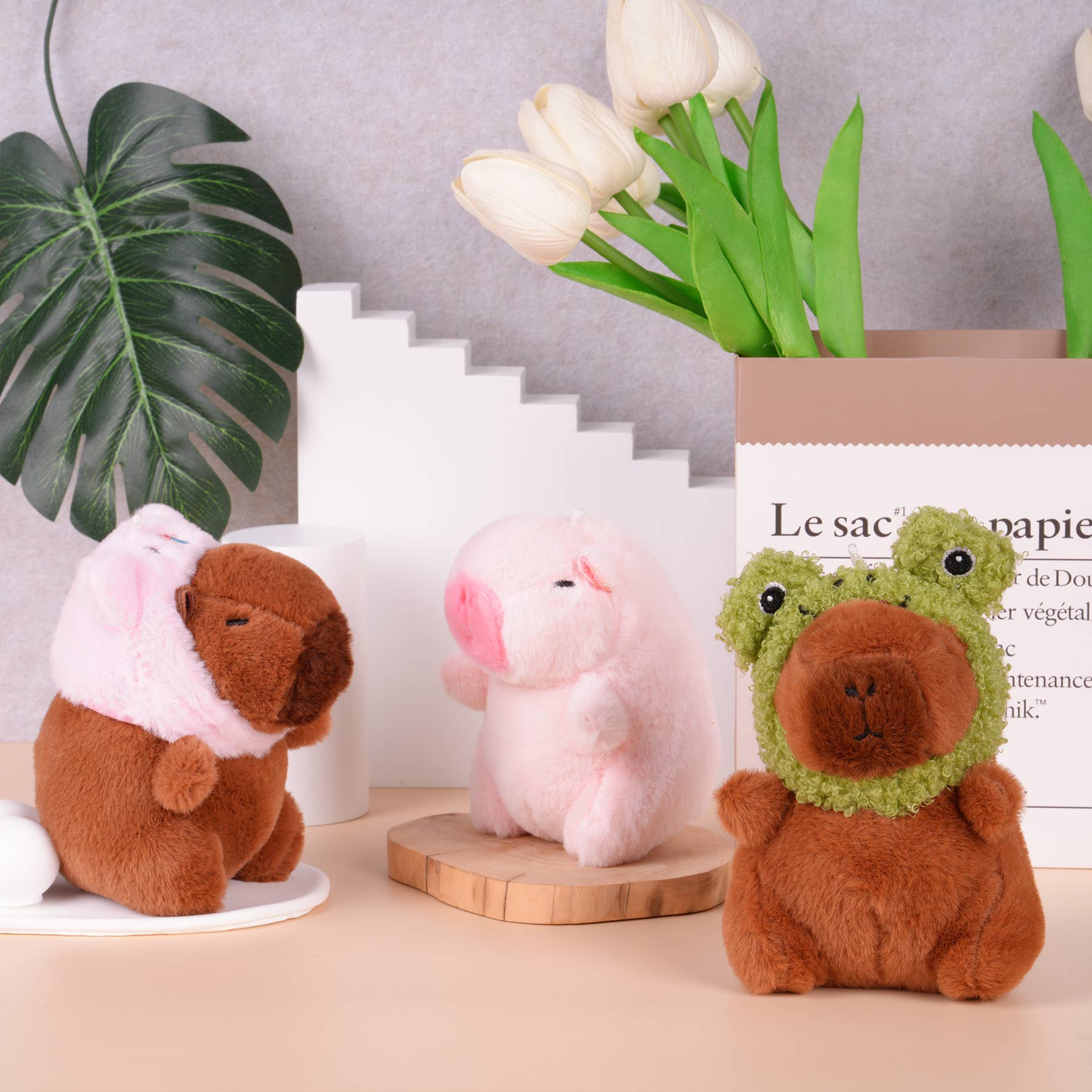 Capybara Plush Keychain - Image 20