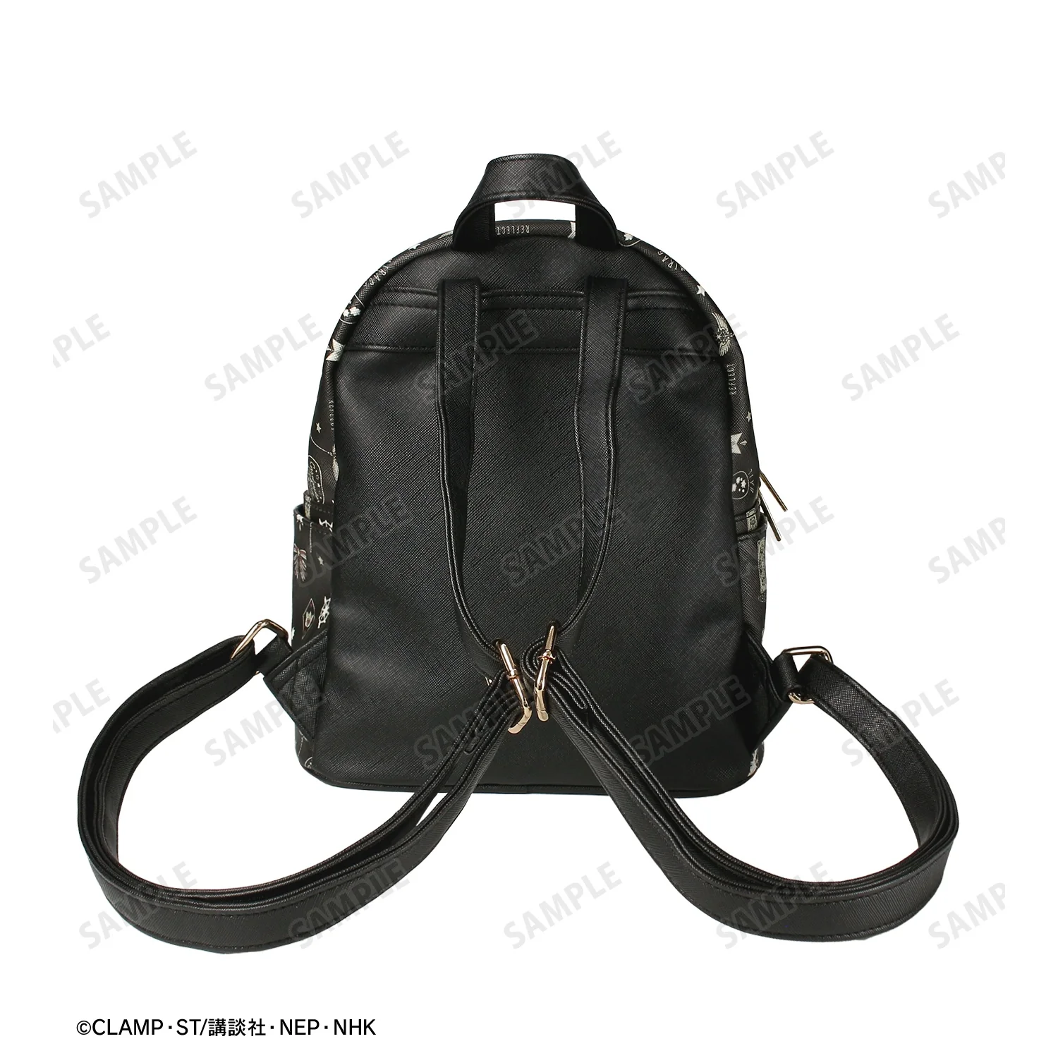Cardcaptor Sakura Clear Card Edition: Motif Pattern Backpack (Black) - Image 2