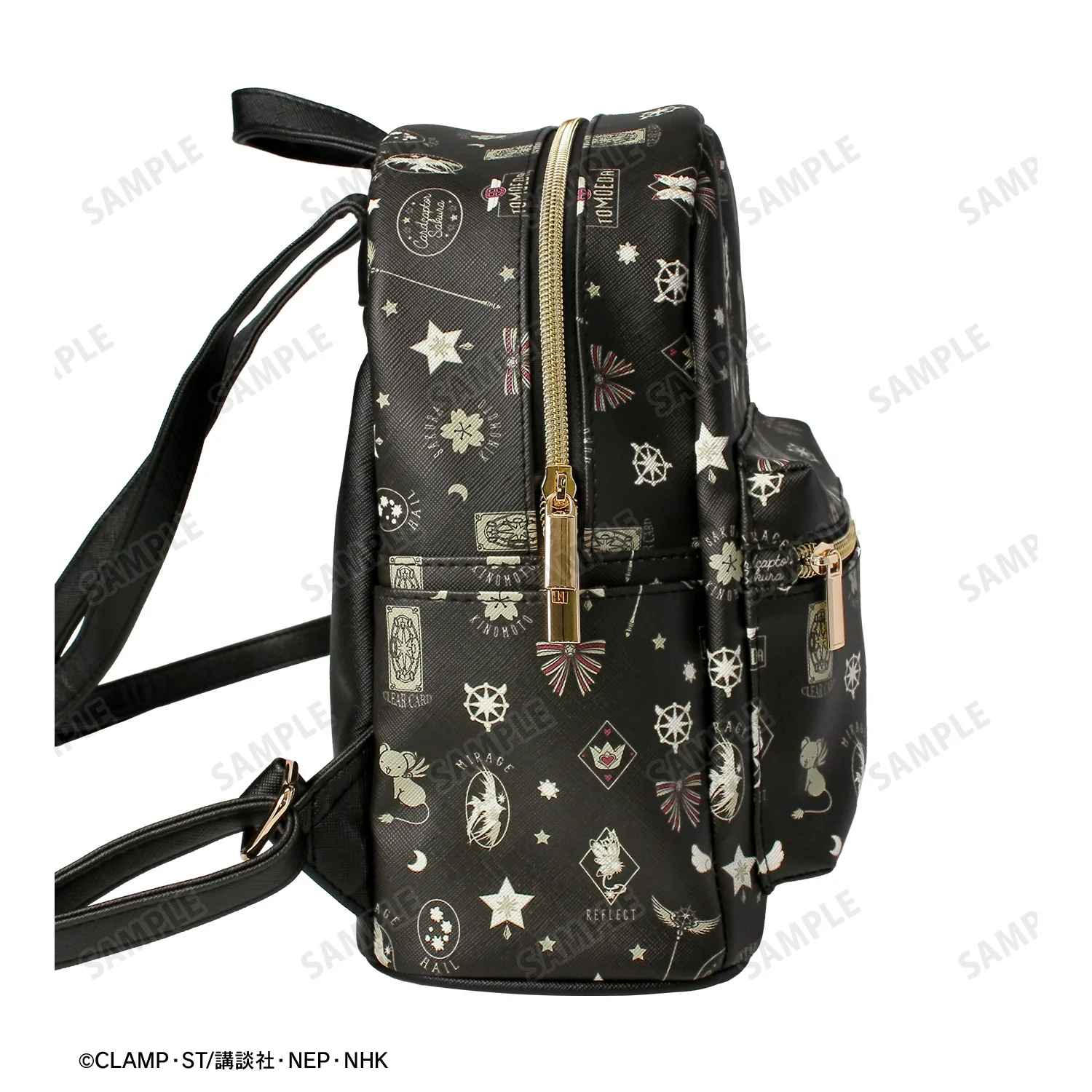 Cardcaptor Sakura Clear Card Edition: Motif Pattern Backpack (Black) - Image 3