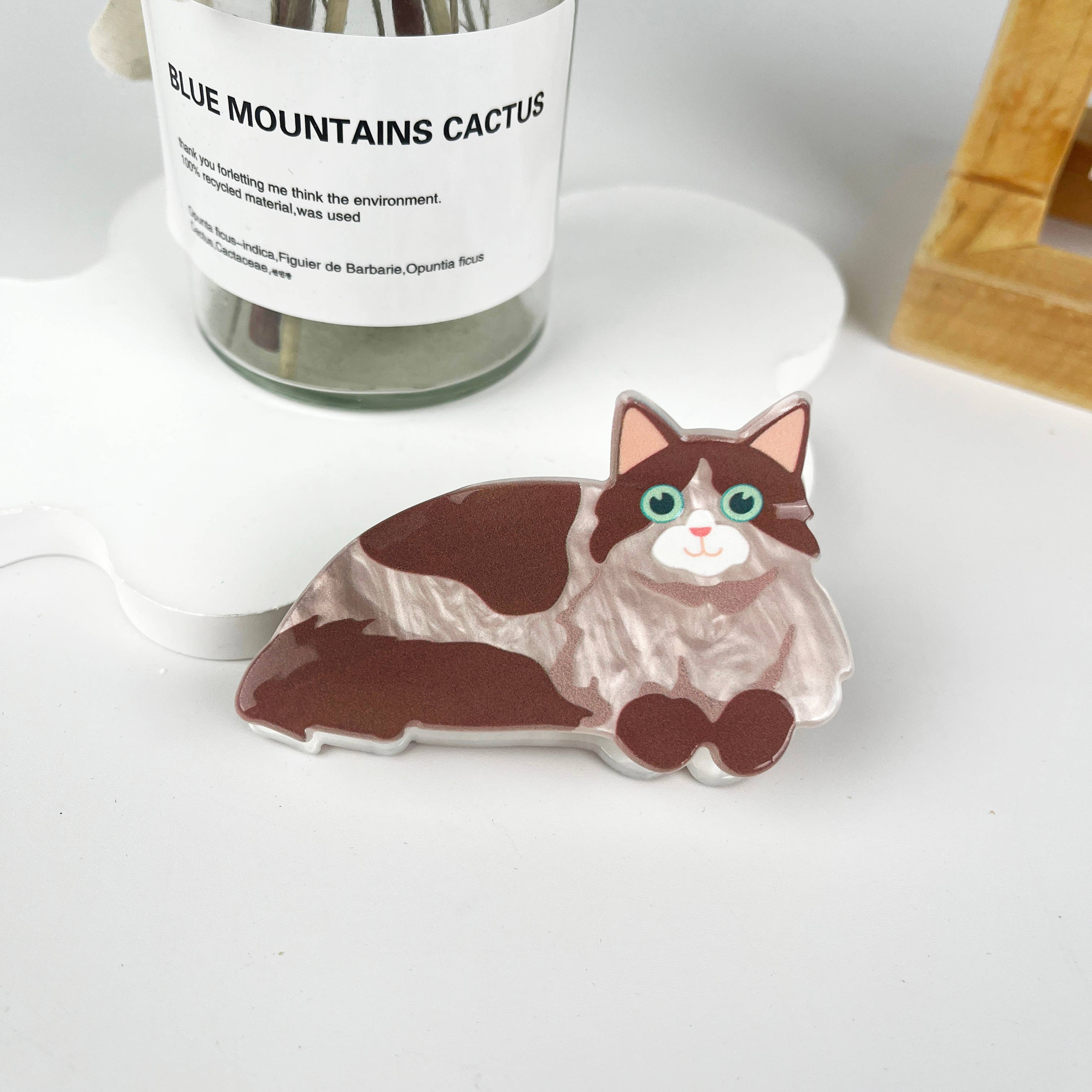 Cat style animal hair claw clip - Image 4