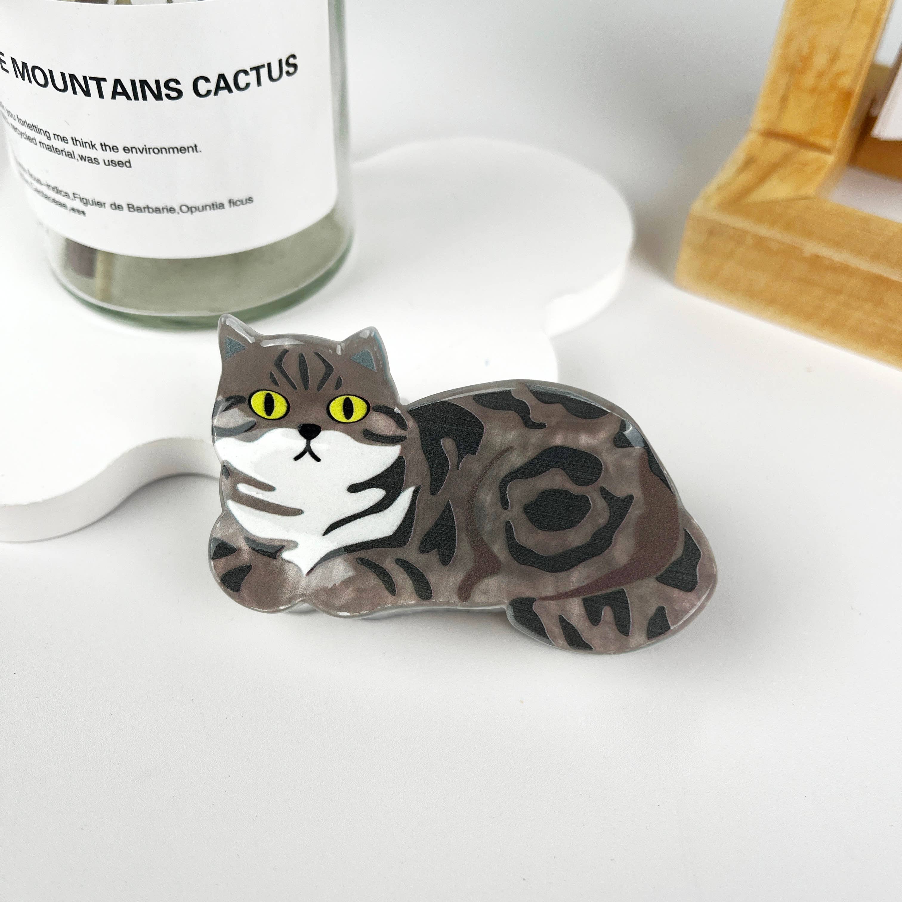 Cat style animal hair claw clip - Image 5