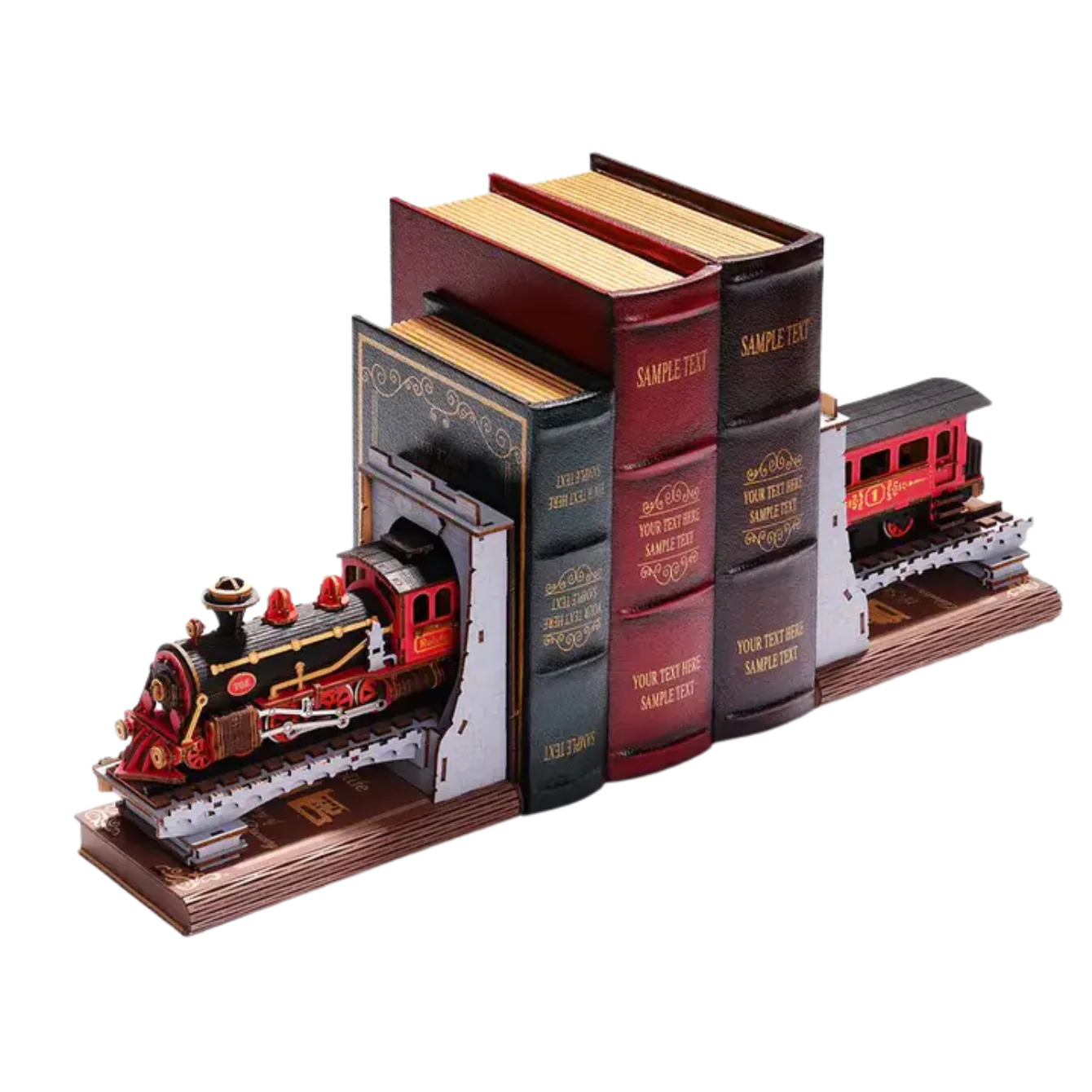 Century Train Rolife Diy Booknook Puzzles Diy Wooden - Image 2