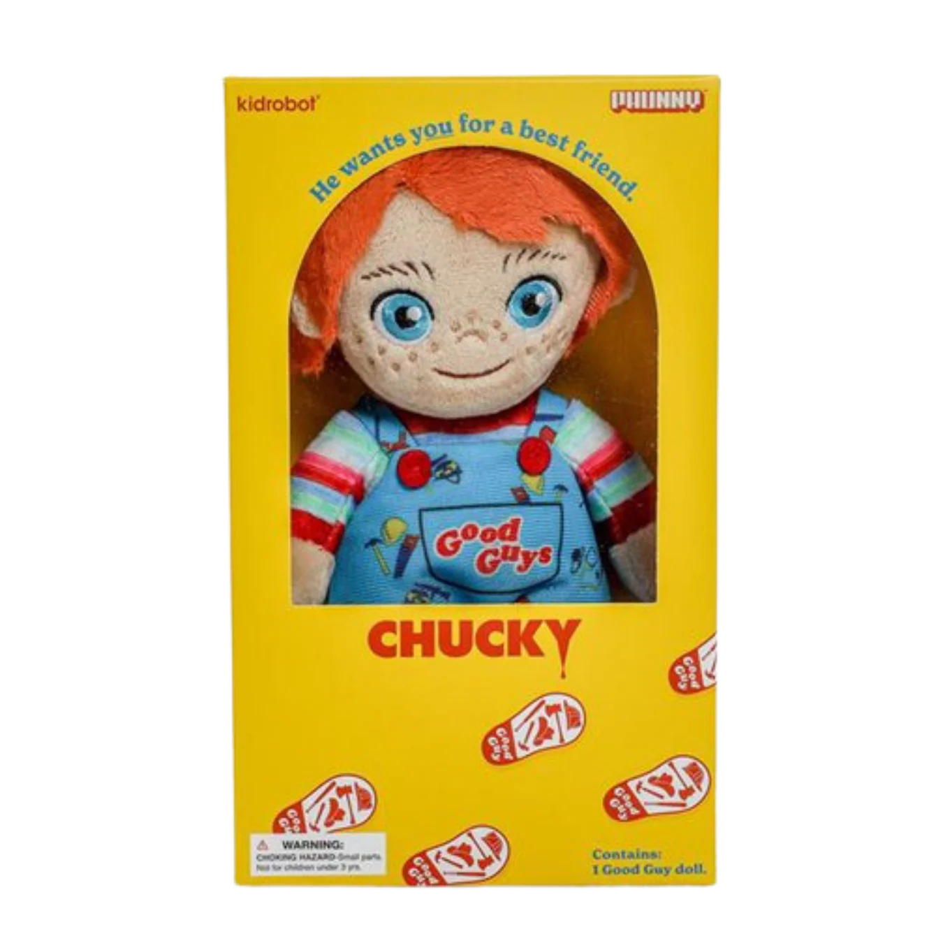 Child's Play 2 Good Guy Chucky Standing Phunny Plush in Box - Image 2