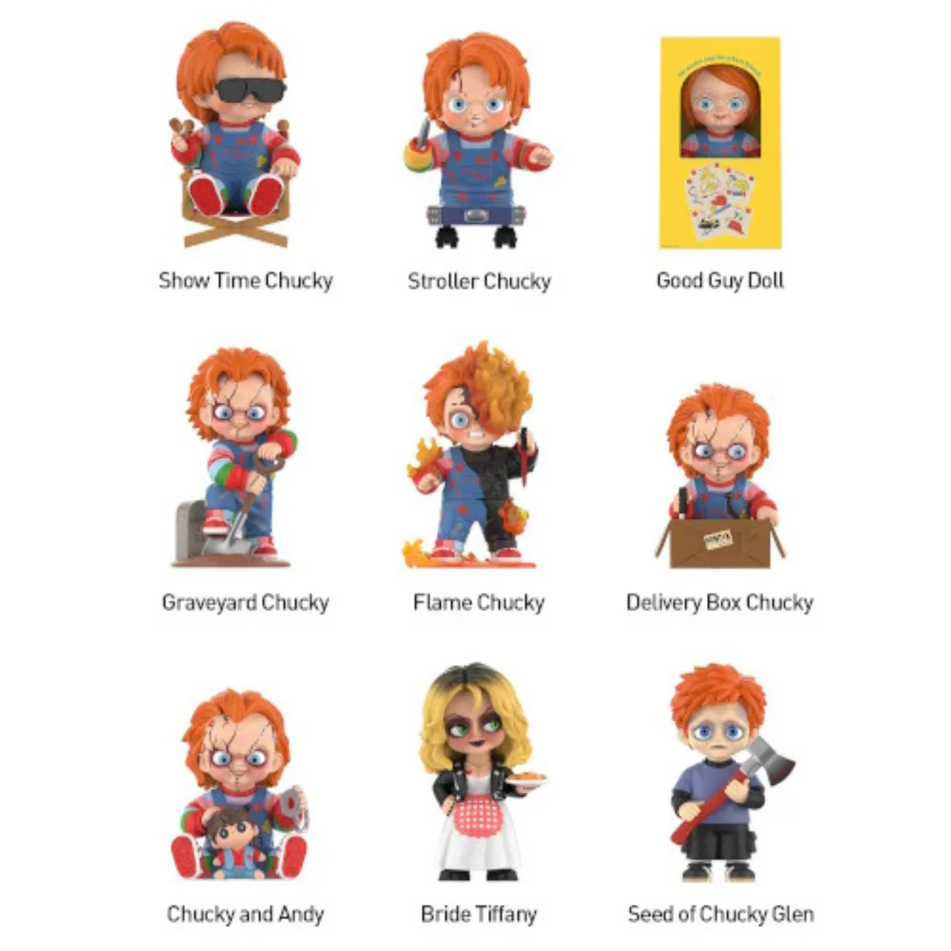 Chucky Child's Play Figure Series Pop Mart 3-Inch Mini-Figure - Image 2
