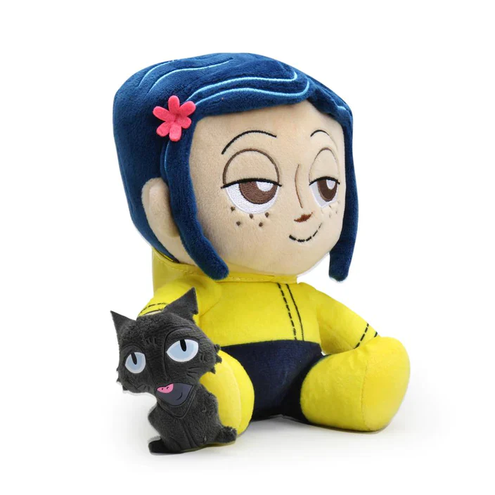 CORALINE AND THE CAT PLUSH PHUNNY BY KIDROBOT - Image 3