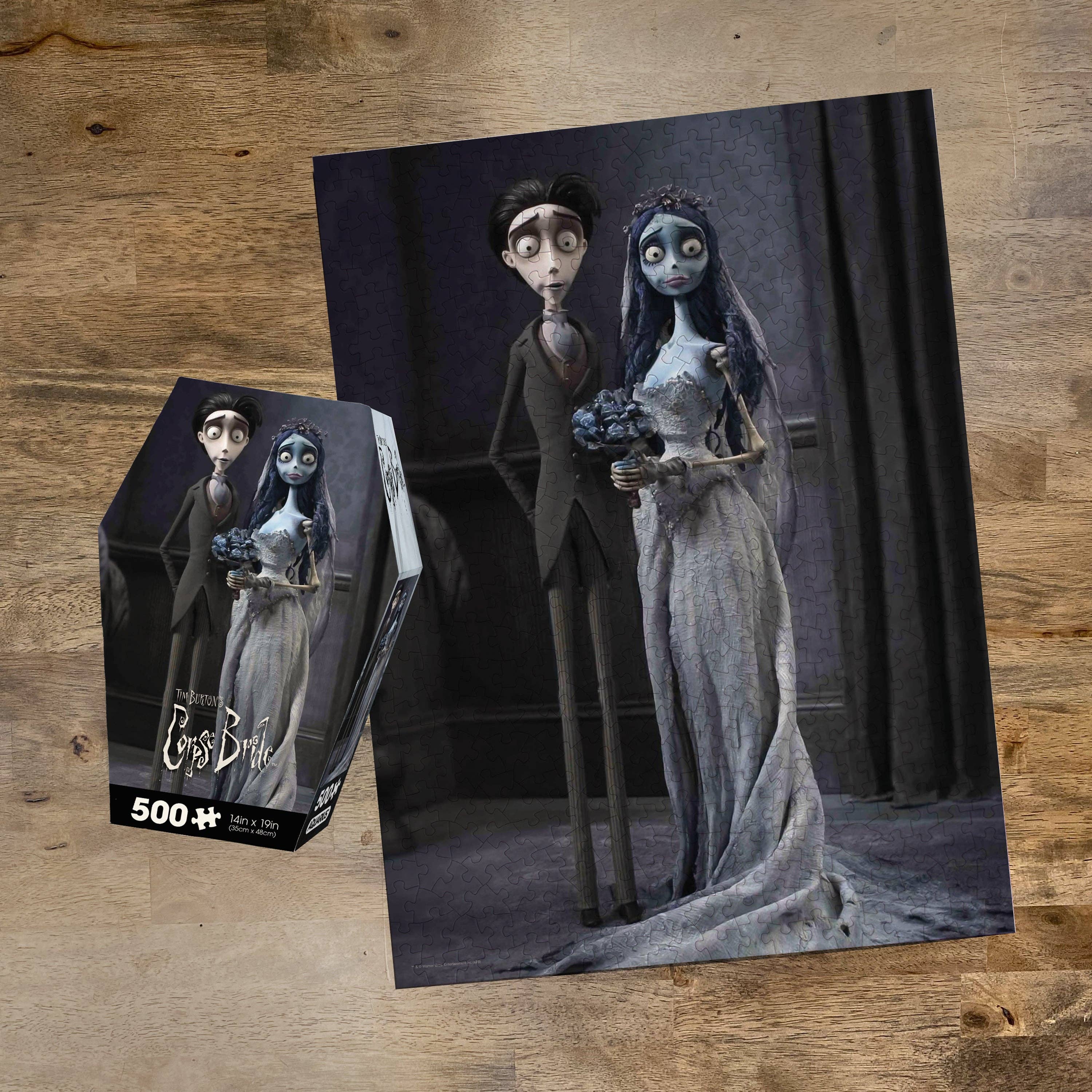 Corpse Bride Coffin Box 500 Piece Jigsaw Puzzle - Image 3