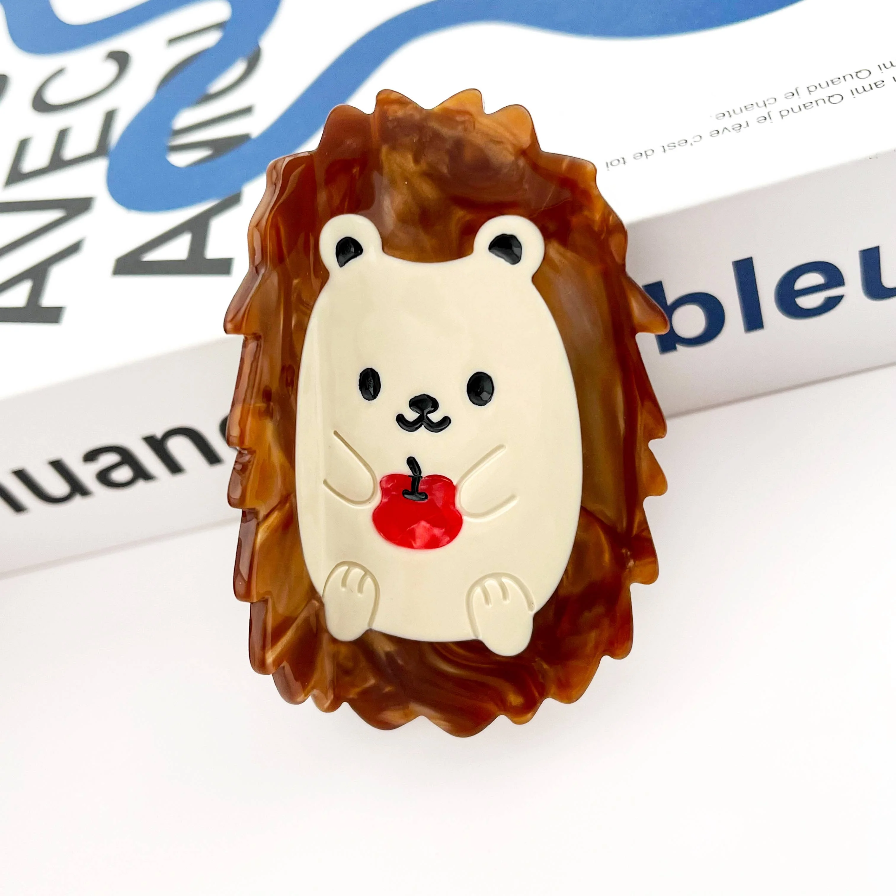 Cute Hedgehog Claw Clip, Animal Hair Clip - Image 2
